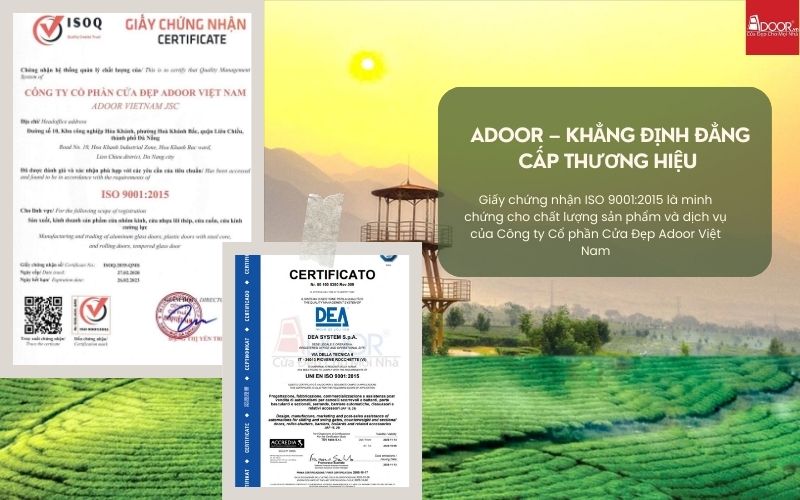 Chứng nhận và kiểm định quốc tế về chất lượng