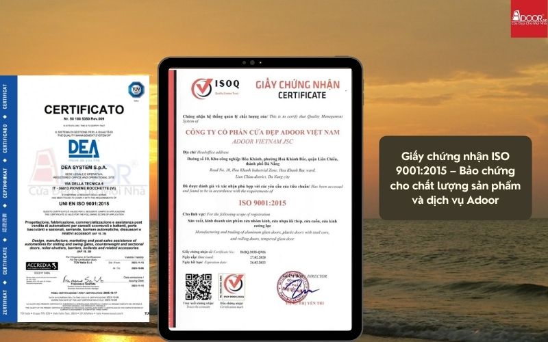 Chứng nhận kiểm định chất lượng – Bảo chứng cho độ bền và an toàn