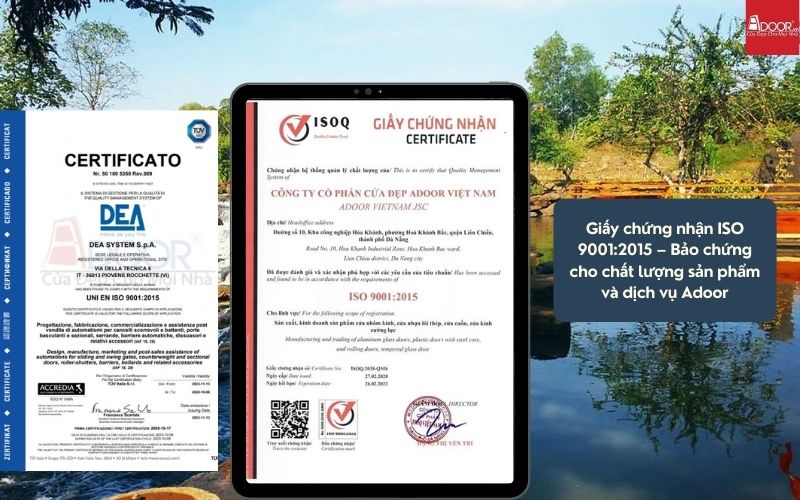 Chứng nhận kiểm định quốc tế cho sản phẩm
