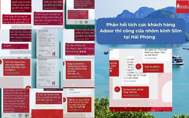 Phản Hồi Thực Tế Từ Khách Hàng Khi Thi Công Cửa Nhôm Kính Slim Hải Phòng