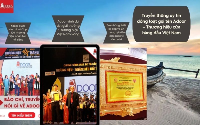 Sự công nhận từ truyền thông và các giải thưởng "Thương Hiệu Vàng"