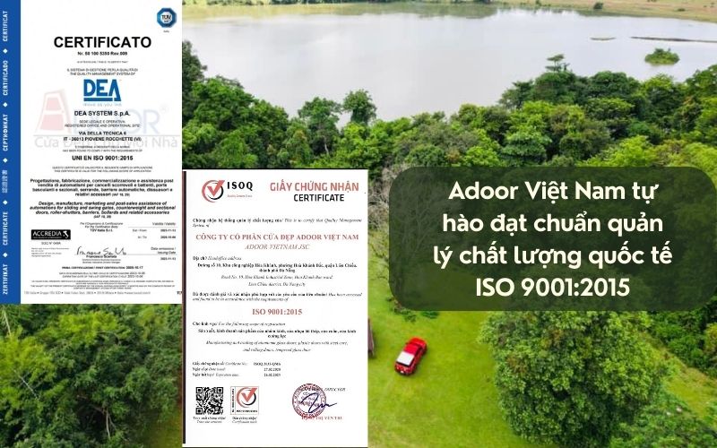 Chứng nhận kiểm định quốc tế Adoor: Bảo chứng vàng cho mức giá cửa nhôm kính Slim Đồng Xoài
