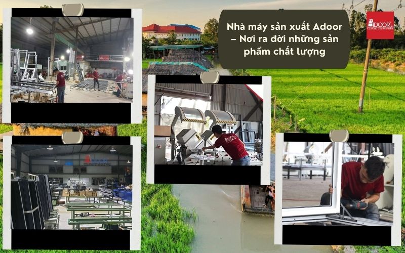 Cơ sở sản xuất hiện đại của Adoor tại Long An Cơ sở sản xuất hiện đại của Adoor tại Long An