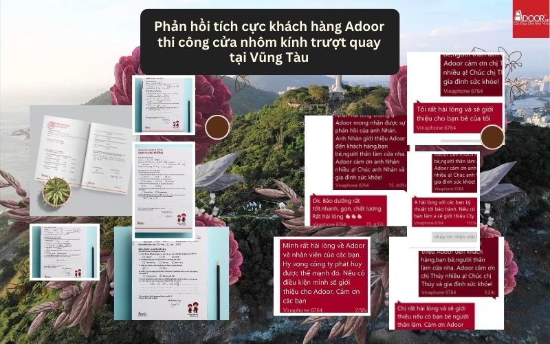 Phản hồi thực tế từ khách hàng sử dụng cửa nhôm kính trượt quay Vũng Tàu Adoor