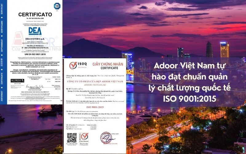 Chứng nhận kiểm định quốc tế – Cam kết vàng về thông số kỹ thuật Chứng nhận kiểm định quốc tế – Cam kết vàng về thông số kỹ thuật