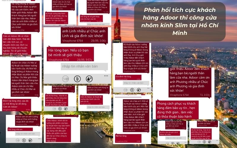 Phản hồi "mát lòng mát dạ" từ khách hàng khi thi công thực tế