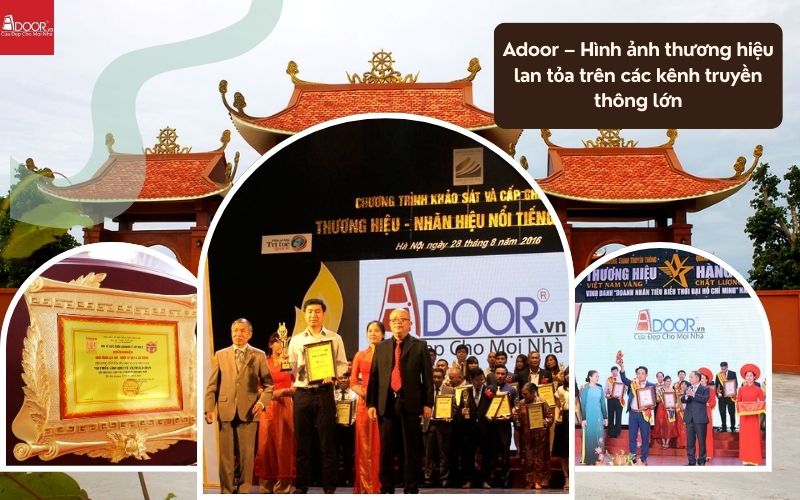 Truyền thông & giải thưởng uy tín dành cho Adoor Cần Thơ