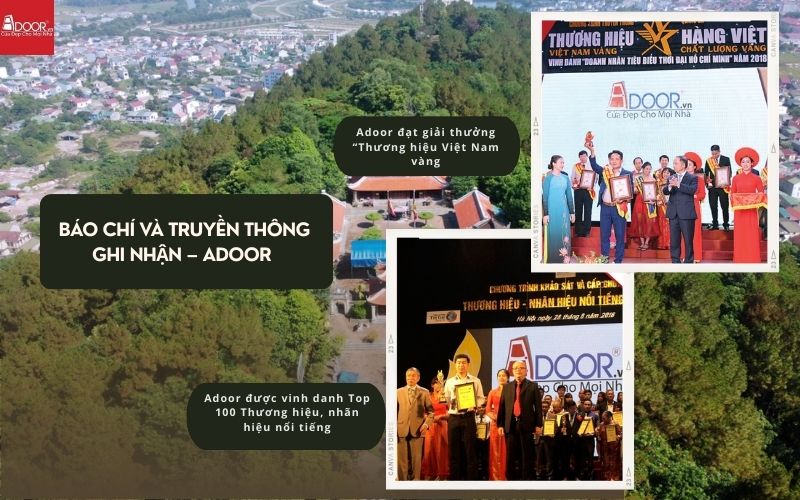 Truyền thông và ngành xây dựng ghi nhận thương hiệu Adoor tại Vinh