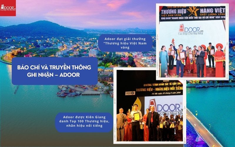 Truyền thông và báo chí đánh giá cao thương hiệu Adoor
