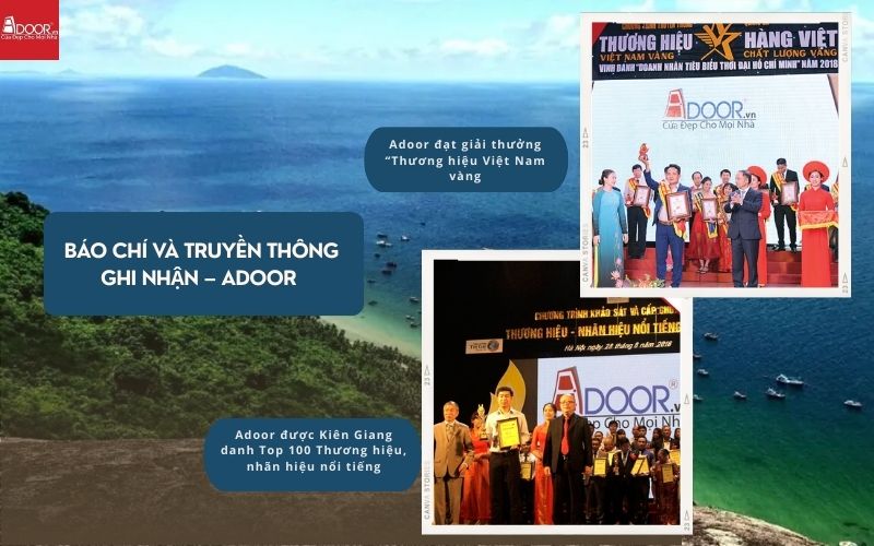 Dấu Ấn Truyền Thông Và Giải Thưởng Tôn Vinh Cửa Nhôm Trượt Quay Kiên Giang Của Thương Hiệu Adoor