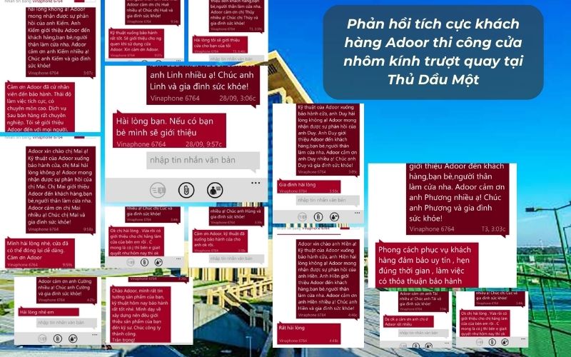 Phản hồi "nức lòng" từ khách hàng sau khi thi công thực tế