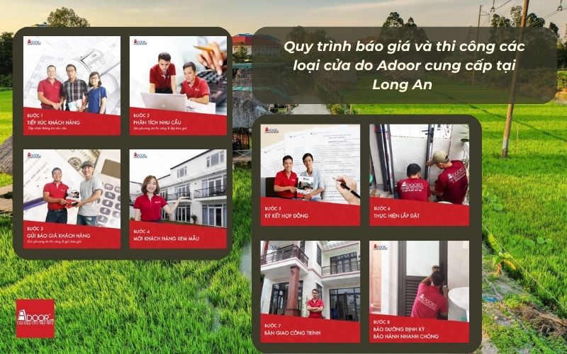 Quy trình sản xuất và thi công cửa nhôm kính trượt quay Long An chuẩn Adoor Quy trình sản xuất và thi công cửa nhôm kính trượt quay Long An chuẩn Adoor