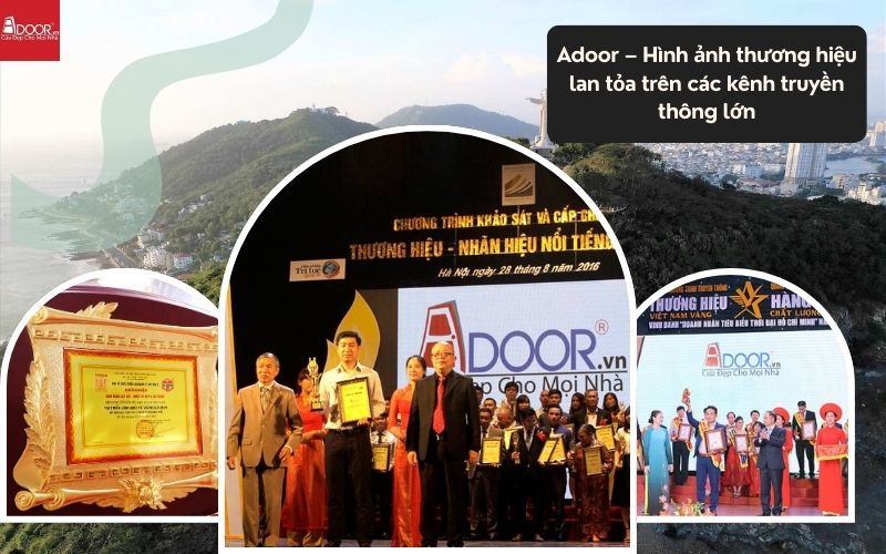 Truyền thông & ngành vật liệu xây dựng ghi nhận uy tín thương hiệu Adoor Vũng Tàu