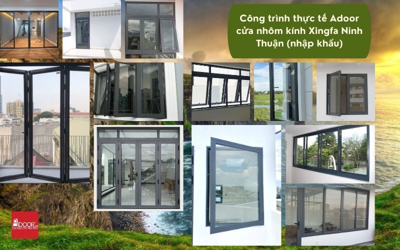 Những công trình tiêu biểu tại Ninh Thuận sử dụng cửa nhôm kính Xingfa Adoor