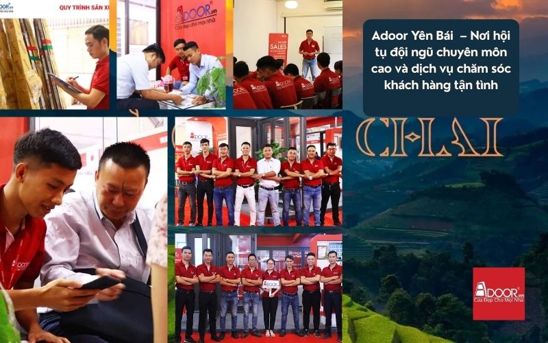 Đội ngũ nhân sự chuyên nghiệp mang đến giá trị cho khách hàng cửa nhôm kính Xingfa Yên Bái (nhập khẩu)