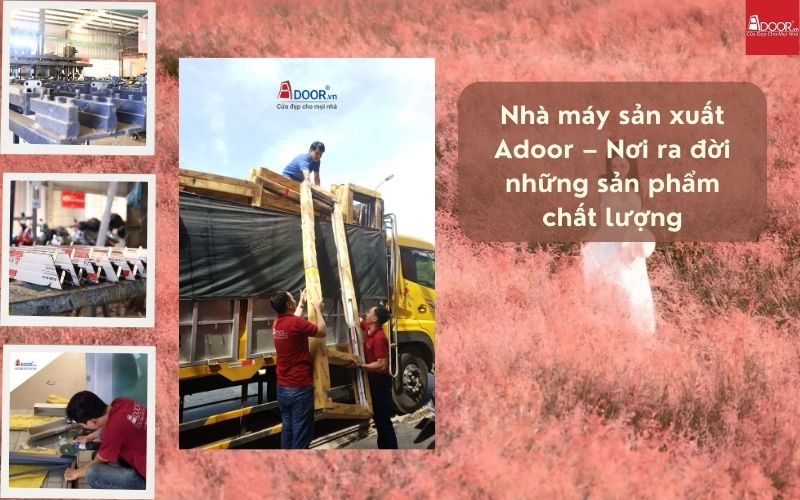 Nhà máy Adoor sử dụng công nghệ tiên tiến để sản xuất cửa nhôm kính Xingfa Đà Lạt (nhập khẩu) với bề mặt sơn bền bỉ trước độ ẩm cao vùng cao nguyên.