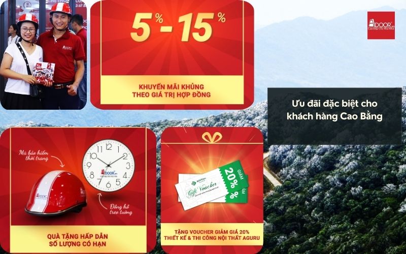 Đừng bỏ lỡ chương trình tri ân đặc biệt từ Adoor giúp bạn sở hữu cửa nhôm kính Xingfa Cao Bằng (nhập khẩu) với mức chi phí tối ưu nhất hiện nay.