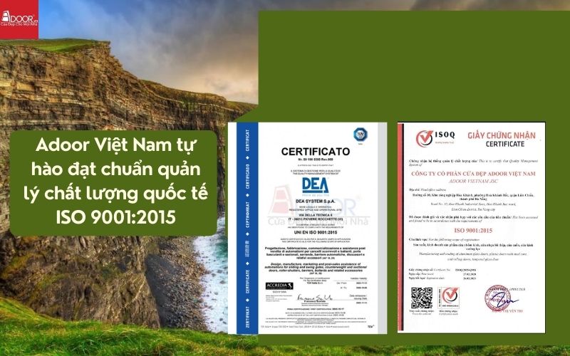 Chứng nhận kiểm định chất lượng quốc tế
