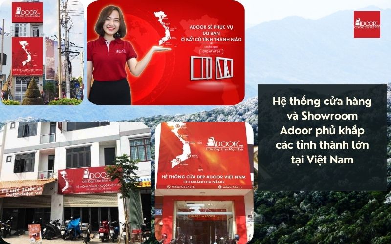 Mạng lưới của Adoor đã phủ sóng rộng khắp giúp việc vận chuyển cửa nhôm kính Xingfa Cao Bằng (nhập khẩu) đến các huyện vùng xa trở nên nhanh chóng hơn bao giờ hết.