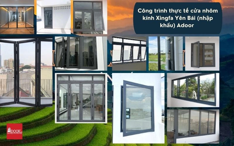 Tổng hợp các công trình thực tế đã hoàn thiện tại thành phố Yên Bái và lân cận