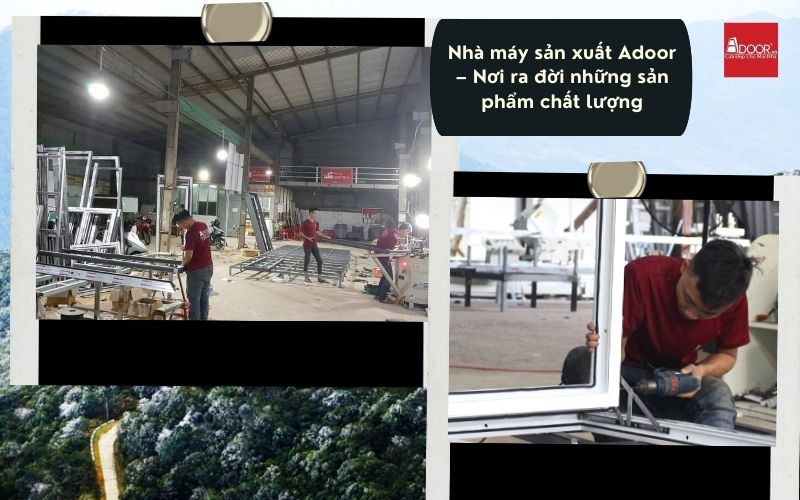 Hệ thống nhà máy tân tiến của Adoor là nơi xuất xưởng những bộ cửa nhôm kính Xingfa Cao Bằng (nhập khẩu) có độ tinh xảo và sắc nét trong từng đường góc.