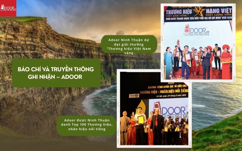 Truyền thông và ngành xây dựng ghi nhận uy tín Adoor