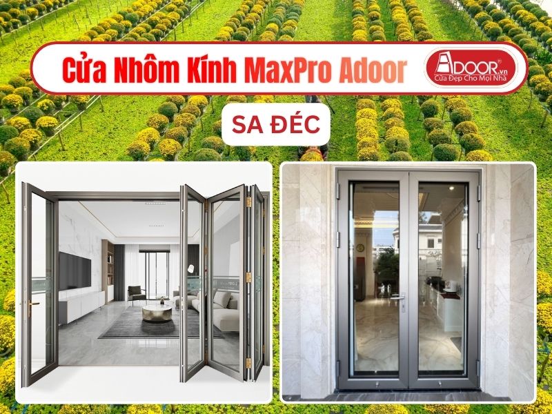 Cửa Nhôm Kính MaxPro Adoor Sa Đéc