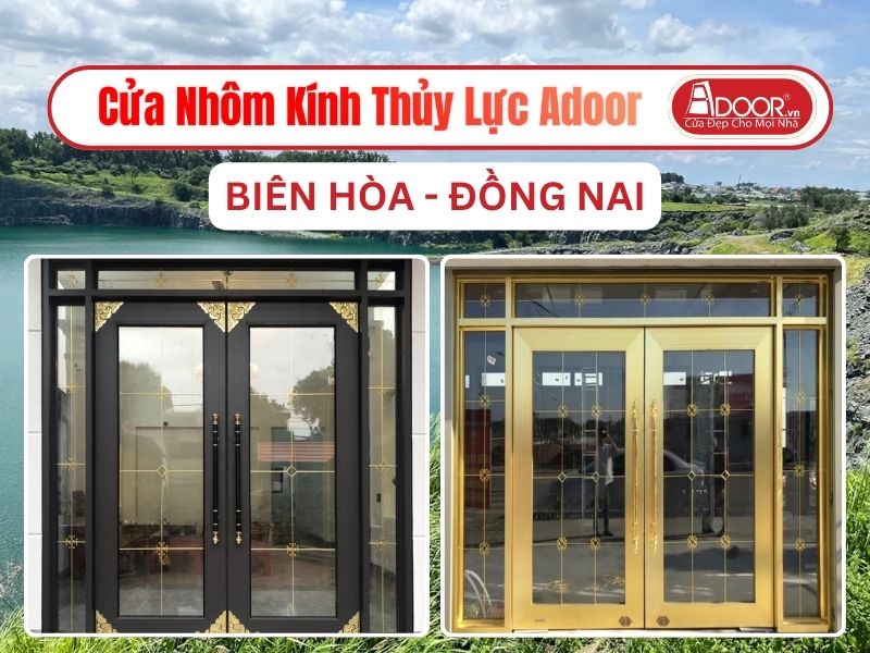 Cửa Nhôm Kính Thủy Lực Adoor Tại Biên Hòa