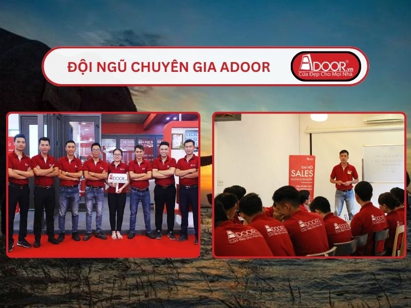 Đội ngũ Adoor chuyên nghiệp phục vụ khách hàng tại Buôn Ma Thuột