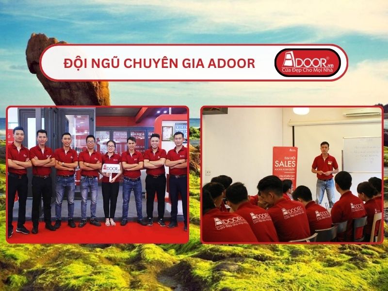 Đội ngũ Adoor chuyên nghiệp phục vụ khách hàng tại Phan Thiết