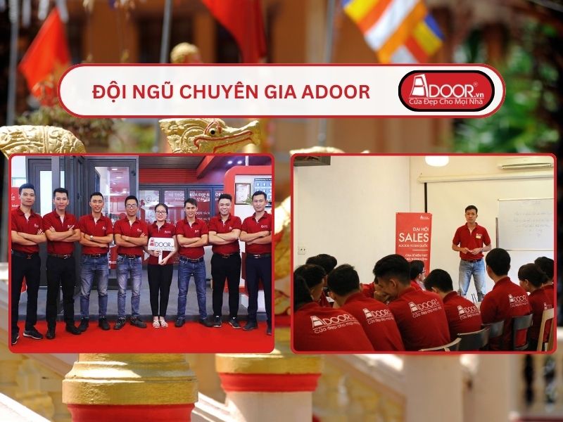 Đội ngũ Adoor chuyên nghiệp phục vụ khách hàng tại Sóc Trăng