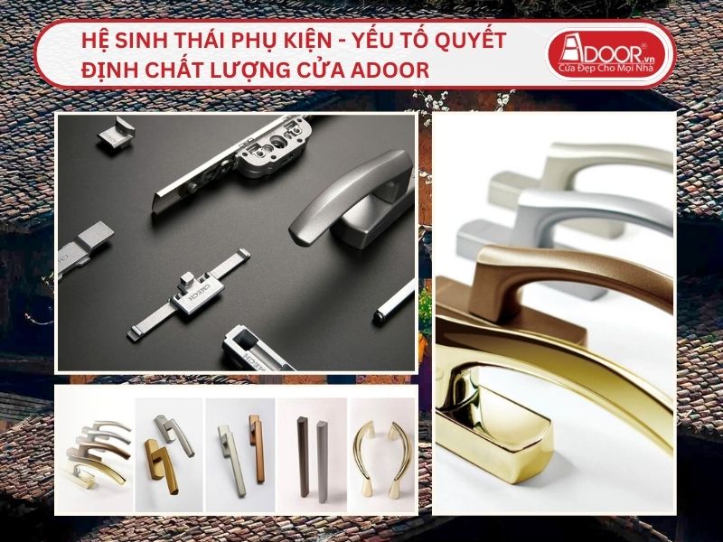 Hệ Sinh Thái Phụ Kiện - Yếu Tố Quyết Định Chất Lượng Cửa Adoor Tại Bắc Giang