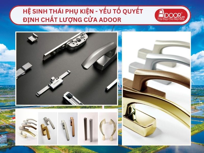 Hệ Sinh Thái Phụ Kiện - Yếu Tố Quyết Định Chất Lượng Cửa Adoor Tại Bạc Liêu