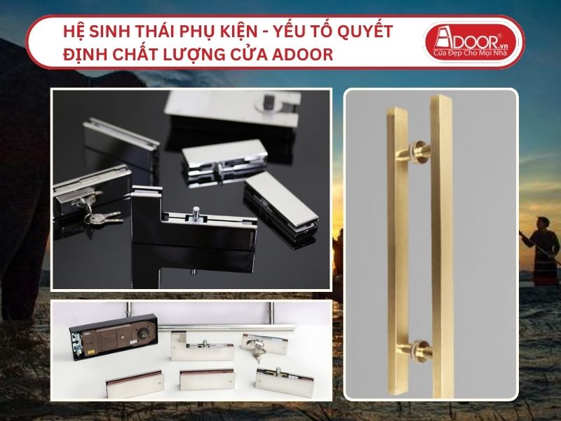 Hệ Sinh Thái Phụ Kiện - Yếu Tố Quyết Định Chất Lượng Cửa Adoor Tại Buôn Ma Thuột