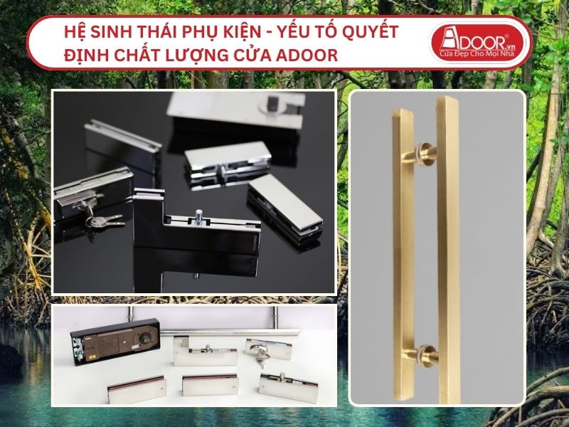 Hệ Sinh Thái Phụ Kiện - Yếu Tố Quyết Định Chất Lượng Cửa Adoor Tại Cà Mau