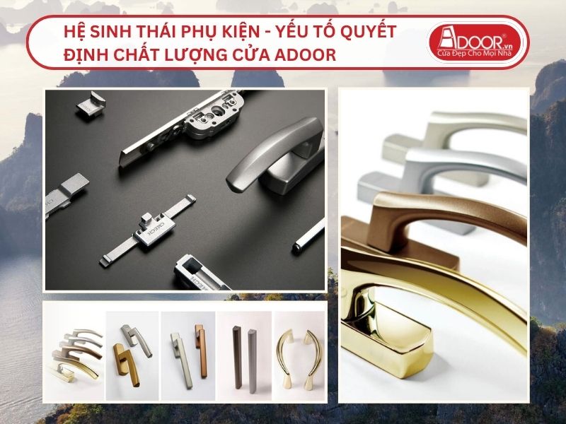 Hệ Sinh Thái Phụ Kiện - Yếu Tố Quyết Định Chất Lượng Cửa Adoor Tại Cẩm Phả