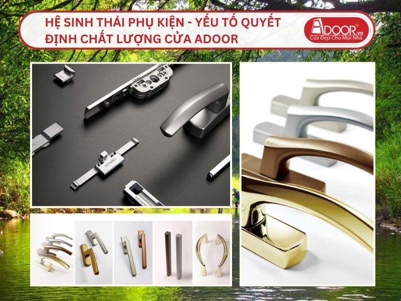 Hệ Sinh Thái Phụ Kiện - Yếu Tố Quyết Định Chất Lượng Cửa Adoor Tại Đồng Xoài
