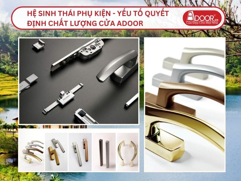 Hệ Sinh Thái Phụ Kiện - Yếu Tố Quyết Định Chất Lượng Cửa Adoor Tại Gia Lai