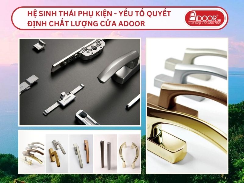 Hệ Sinh Thái Phụ Kiện - Yếu Tố Quyết Định Chất Lượng Cửa Adoor Tại Hà Tiên