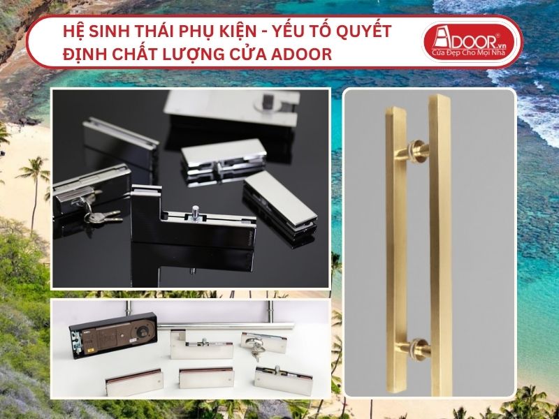 Hệ Sinh Thái Phụ Kiện - Yếu Tố Quyết Định Chất Lượng Cửa Adoor Tại Hội An