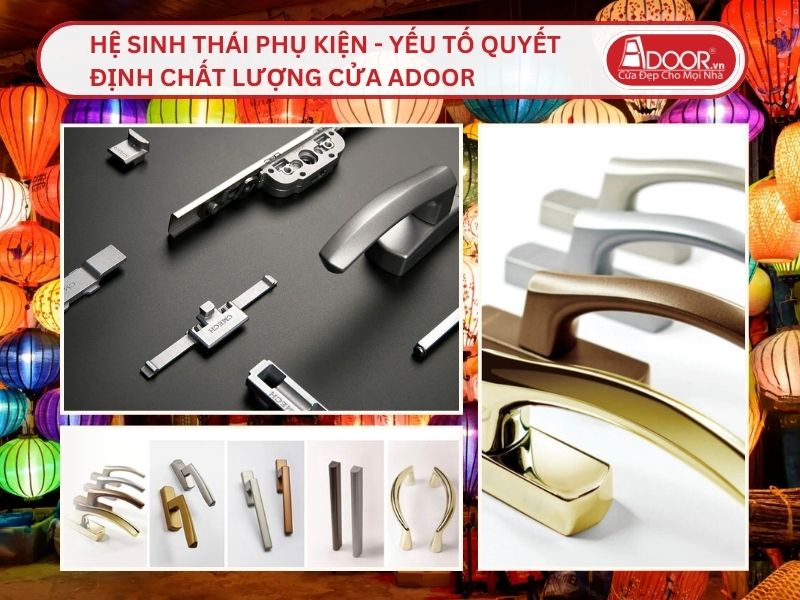 Hệ Sinh Thái Phụ Kiện - Yếu Tố Quyết Định Chất Lượng Cửa Adoor Tại Hội An