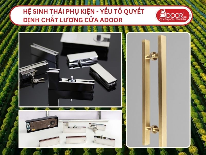 Hệ Sinh Thái Phụ Kiện - Yếu Tố Quyết Định Chất Lượng Cửa Adoor Tại Sa Đéc