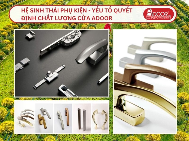 Hệ Sinh Thái Phụ Kiện - Yếu Tố Quyết Định Chất Lượng Cửa Adoor Tại Sa Đéc