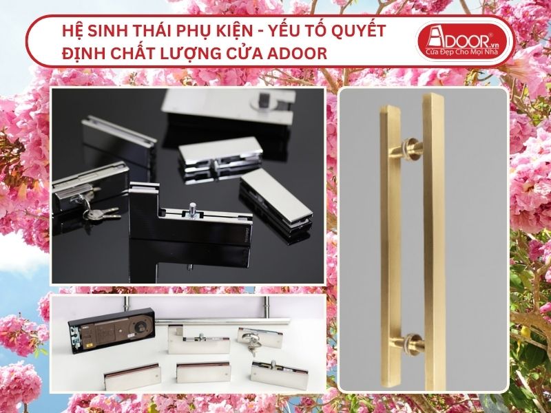 Hệ Sinh Thái Phụ Kiện - Yếu Tố Quyết Định Chất Lượng Cửa Adoor Tại Sóc Trăng