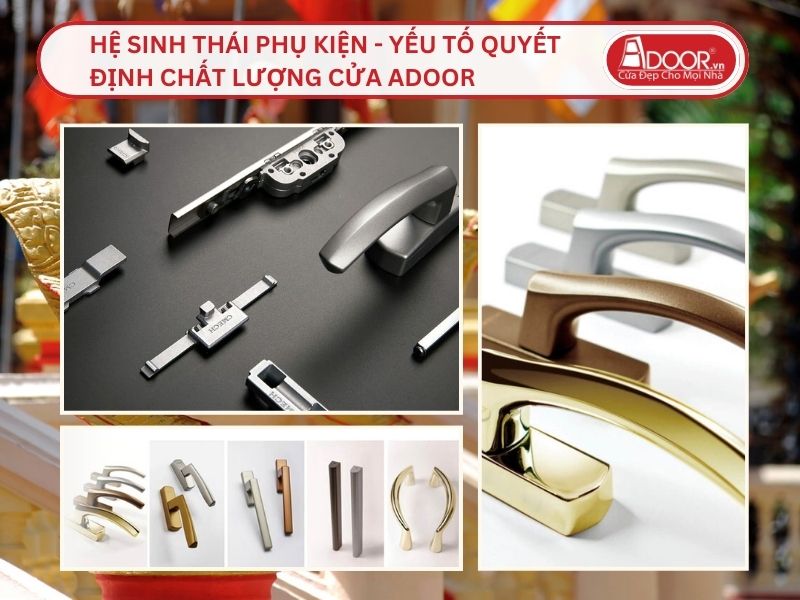 Hệ Sinh Thái Phụ Kiện - Yếu Tố Quyết Định Chất Lượng Cửa Adoor Tại Sóc Trăng