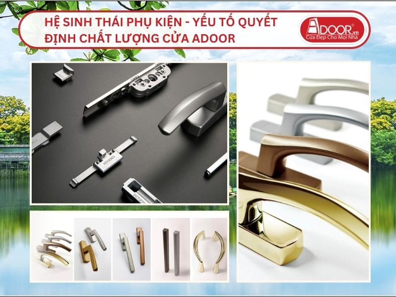 Hệ Sinh Thái Phụ Kiện - Yếu Tố Quyết Định Chất Lượng Cửa Adoor Tại Tam Kỳ