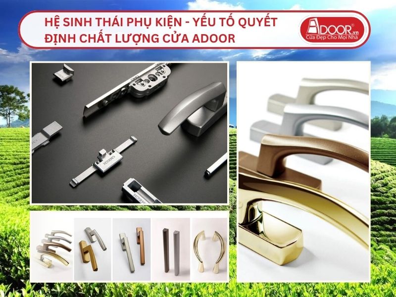 Hệ Sinh Thái Phụ Kiện - Yếu Tố Quyết Định Chất Lượng Cửa Adoor Tại Thái Nguyên