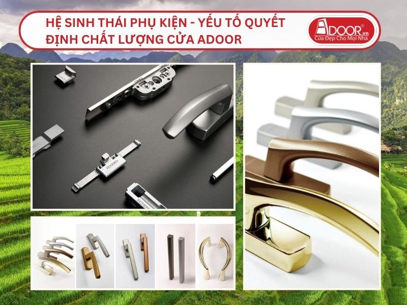 Hệ Sinh Thái Phụ Kiện - Yếu Tố Quyết Định Chất Lượng Cửa Adoor Tại Thanh Hóa