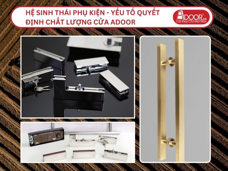 Hệ Sinh Thái Phụ Kiện - Yếu Tố Quyết Định Chất Lượng Cửa Adoor Tại Trà Vinh