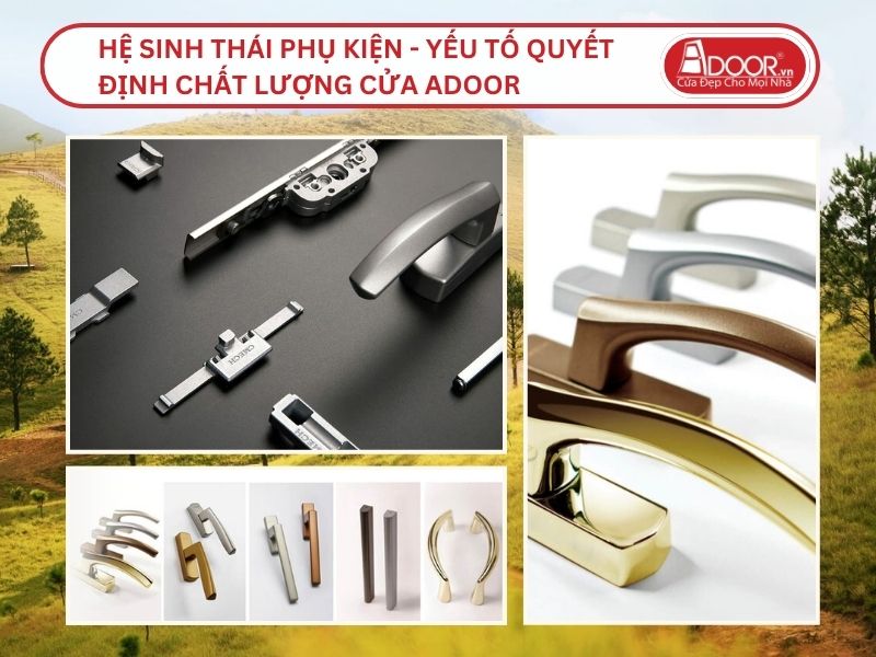 Hệ Sinh Thái Phụ Kiện - Yếu Tố Quyết Định Chất Lượng Cửa Adoor Tại Uông Bí